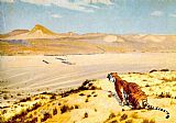 Famous Tiger Paintings - Tiger On The Watch